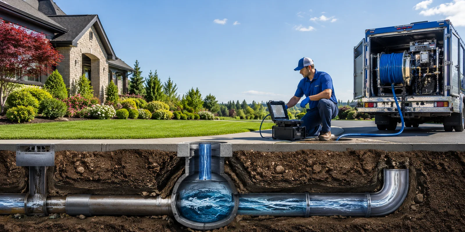 Drainage restoration information for Majestic, KY